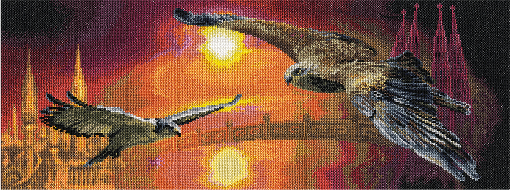 Набор для вышивания PANNA Два неба