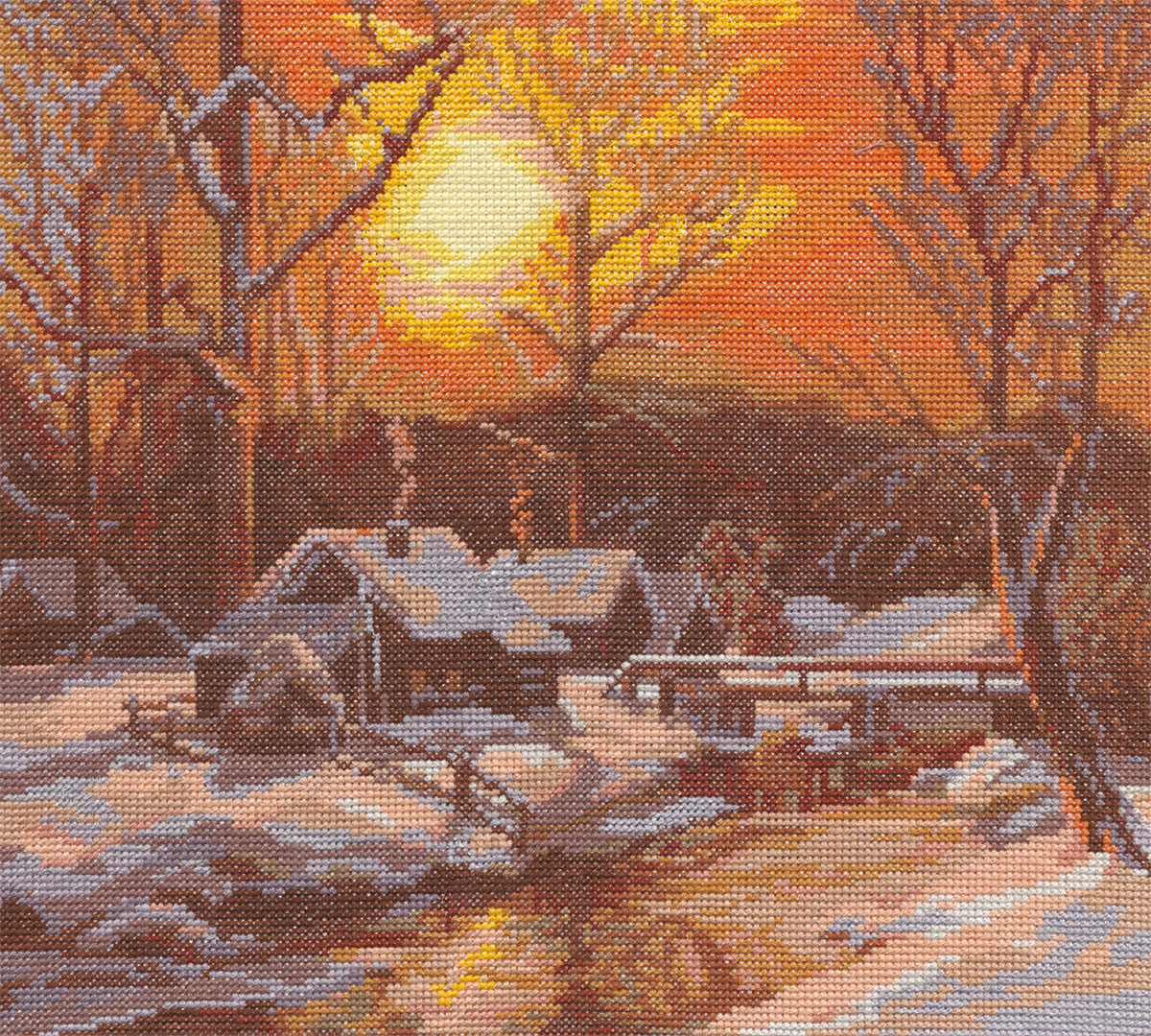 Набор для вышивания PANNA Зимнее утро